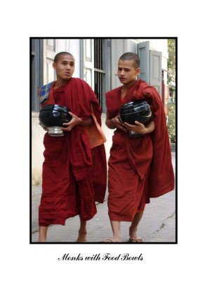 Monks with Bowls