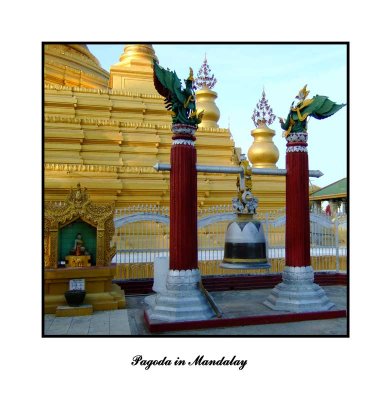 Pagoda in Mandalay
