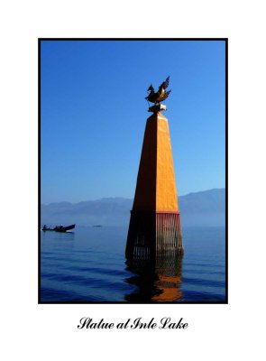 Statue at Inle Lake