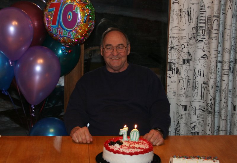 grandpa crestons 70th birthday