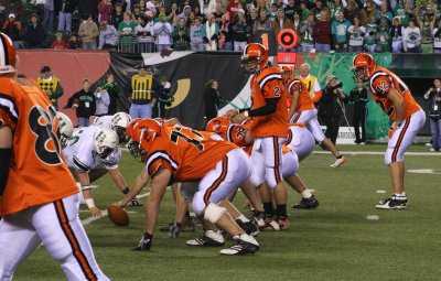 daniel and the  offense in paul brown stadium