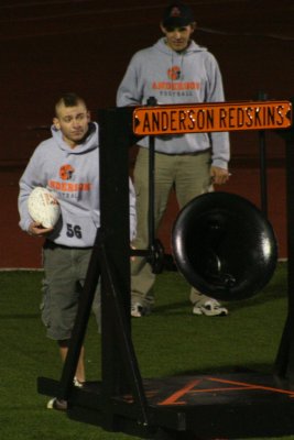 blake raymond rings the victory bell one last time