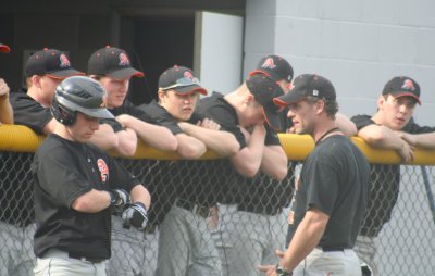 coach wardwell with his team