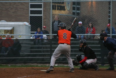  justin at the plate