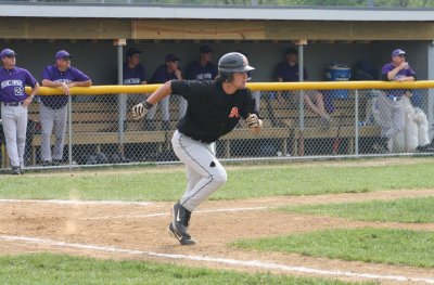 matt gets a base hit