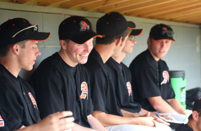  in the dugout