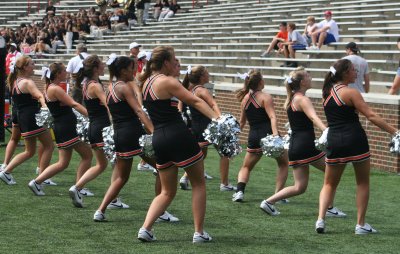 varsity cheerleaders