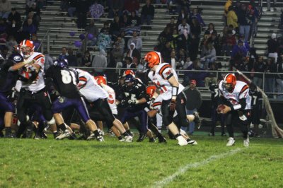offense in front of a thinning glen este crowd