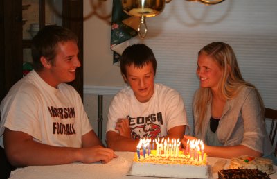 Birthday Party for Tyler, Matt, and Alex