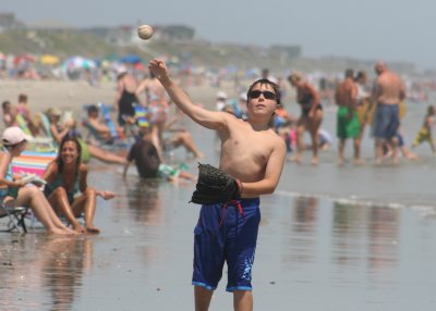 patrick on the beach