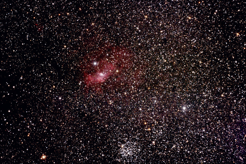 M52  + NGC7635