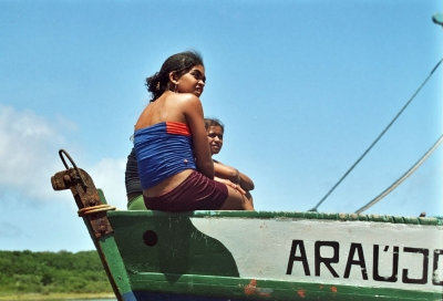 Girl on a Mandacaru boat