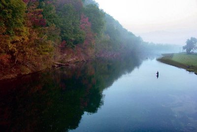 Fly Fishing on the Watauga River