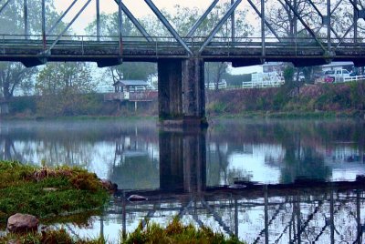 Steel Bridge on the Watauga River
