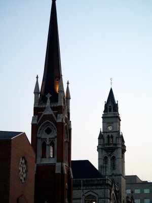 Steeples in Nashville