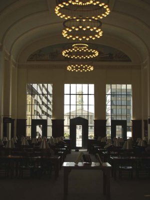Nashville Public Library Grand Reading Room and Capitol
