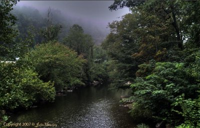 Little River from Swinging Bridge