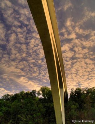 Natchez Trace Bridge Looking Up