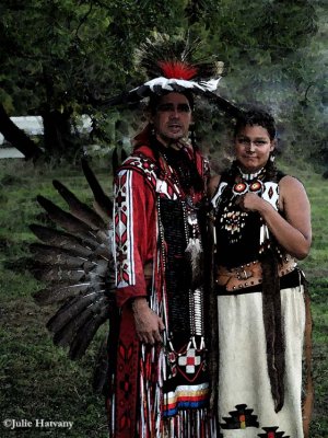 Natchez Trace Powwow Couple