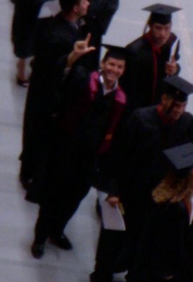 Ross's Graduation at Texas Tech, May 2007.