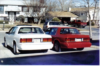 Dustin's Spirit and his Dad's 91 Spirit R/T