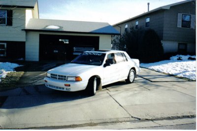 Pics of the car in 2001, lowered with17 Rage wheels.