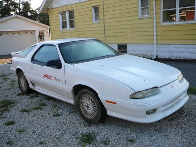 Mark's 92 Iroc Shelby just prior to leaving on 08/31/07