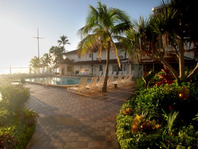 The pool at the Beachcomber Hotel, Pompano Beach, Florida. (10-06)