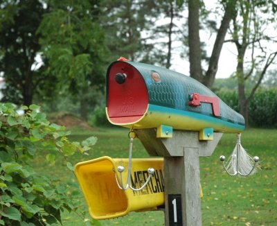 fish mailbox