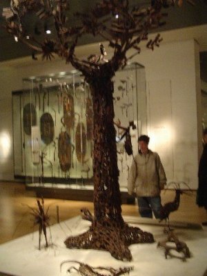 Animal and tree statues made from recycled AK's.jpg