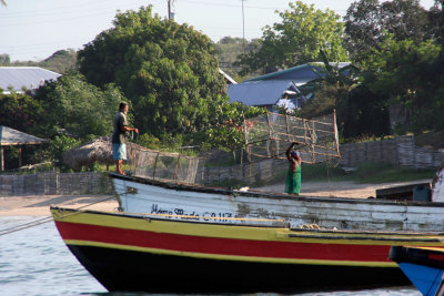Fishermen at Calabash Bay