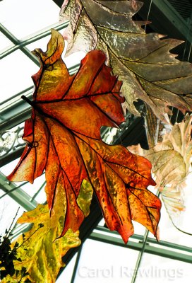 Glass leaves - Bellagio