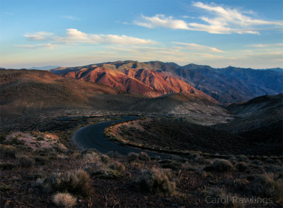 View from Dante's Peak, overlooking Death Valley