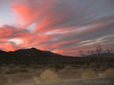 Sunset we were waiting for ... after we'd left