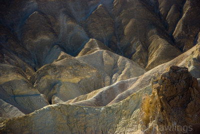 Erosion in Mule Canyon near Death Valley