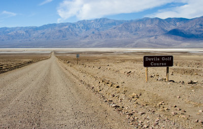 Road to Devil's Golf Course, Death Valley