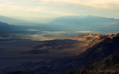 View from Dante's Peak, overlooking Death Valley