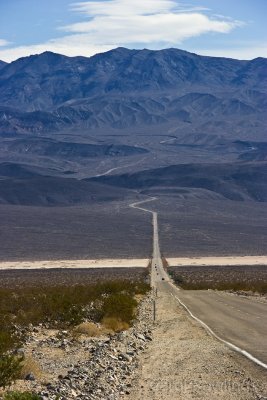 Along Hwy 190, west of Death Valley
