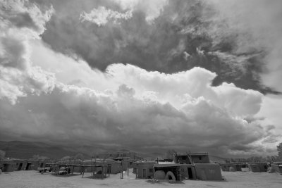 Taos Pueblo: New Mexican Clouds