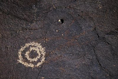 Petroglyph: Bird and Circle