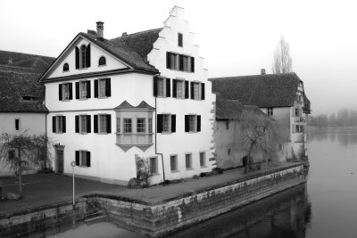 Old Postcard of Stein am Rhein in the 21st Century 2