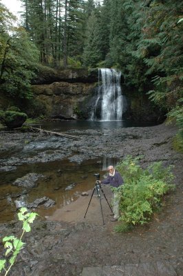 Lou at Silver Falls