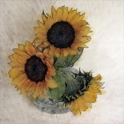 Tres Girasoles 2