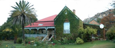 We changed in Boschfontein's gracious 100 year old homestead