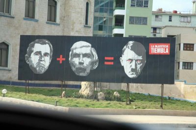 Bush + Posada = Hitler