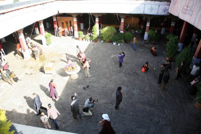 Jokhang Temple Inner Courtyard