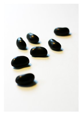 black jellybeans