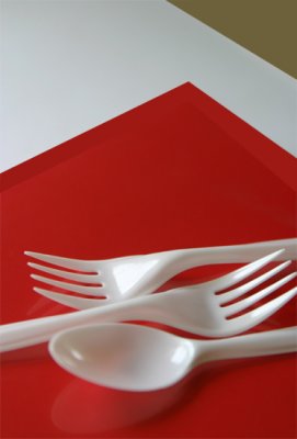 plastic cutlery