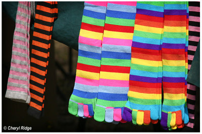 9527- coloured socks