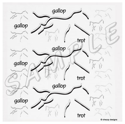 gallop trot sample